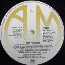 Load image into Gallery viewer, England Dan & John Ford Coley : I Hear The Music (LP, Album)