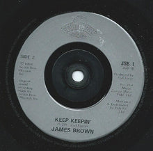 Load image into Gallery viewer, James Brown With Full Force : I'm Real (7", Sil)