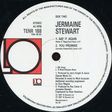 Load image into Gallery viewer, Jermaine Stewart : Say It Again (12")