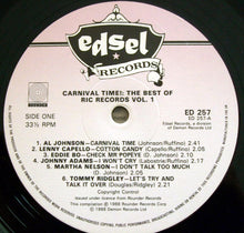 Load image into Gallery viewer, Various : Carnival Time! (The Best Of Ric Records Volume One) (LP, Comp)