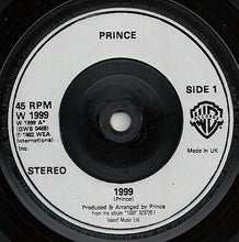 Load image into Gallery viewer, Prince : 1999 / Little Red Corvette (7", Single, Sil)