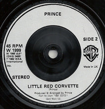 Load image into Gallery viewer, Prince : 1999 / Little Red Corvette (7", Single, Sil)