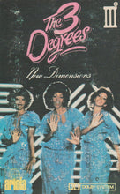 Load image into Gallery viewer, The Three Degrees : New Dimensions (Cass, Album)