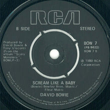 Load image into Gallery viewer, David Bowie : Fashion (7", Single, Pus)