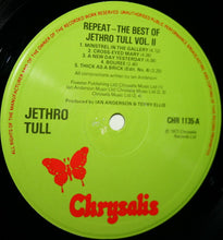 Load image into Gallery viewer, Jethro Tull : Repeat - The Best Of Jethro Tull - Vol. II (LP, Comp)
