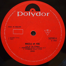 Load image into Gallery viewer, Cream (2) : Wheels Of Fire - Live At The Fillmore (LP, Album, Mono)