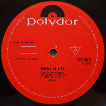 Load image into Gallery viewer, Cream (2) : Wheels Of Fire - Live At The Fillmore (LP, Album, Mono)