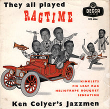 Load image into Gallery viewer, Ken Colyer's Jazzmen : They All Played Ragtime (7", EP)