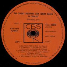 Load image into Gallery viewer, The Clancy Brothers & Tommy Makem : In Concert (LP, Album)