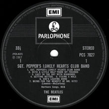 Load image into Gallery viewer, The Beatles : Sgt. Pepper's Lonely Hearts Club Band (LP, Album, RE, RP, 2 B)