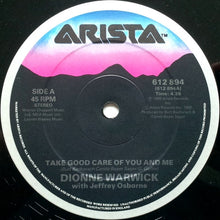 Load image into Gallery viewer, Dionne Warwick And Jeffrey Osborne : Take Good Care Of You And Me (12")
