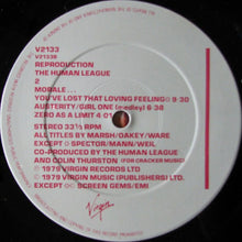 Load image into Gallery viewer, The Human League : Reproduction (LP, Album)
