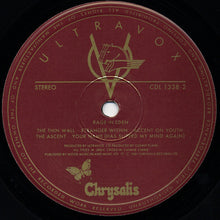 Load image into Gallery viewer, Ultravox : Rage In Eden (LP, Album)