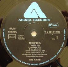 Load image into Gallery viewer, The Kinks : Misfits (LP, Album, Gat)