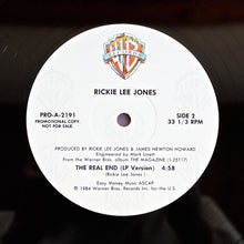 Load image into Gallery viewer, Rickie Lee Jones : The Real End (12", Promo)
