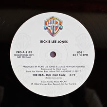 Load image into Gallery viewer, Rickie Lee Jones : The Real End (12", Promo)