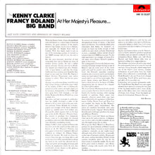 Load image into Gallery viewer, Clarke-Boland Big Band : At Her Majesty's Pleasure.... (LP, Album)