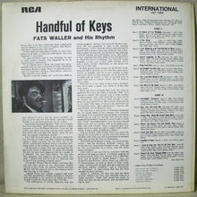 Load image into Gallery viewer, Fats Waller & His Rhythm : Handful Of Keys (LP, Comp, Mono)