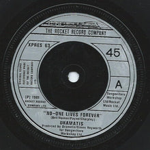 Load image into Gallery viewer, Dramatis : No-One Lives Forever (7", Single)