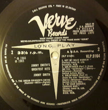 Load image into Gallery viewer, Jimmy Smith : Jimmy Smith's Greatest Hits (LP, Comp, Mono)