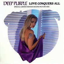 Load image into Gallery viewer, Deep Purple : Love Conquers All (7", Shape, Single, Ltd, Pic)