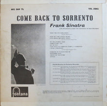 Load image into Gallery viewer, Frank Sinatra : Come Back To Sorrento (LP, Album, Comp)