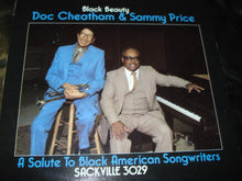 Load image into Gallery viewer, Doc Cheatham & Sammy Price : Black Beauty (LP)
