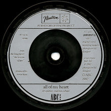 Load image into Gallery viewer, ABC : All Of My Heart / Overture (From The Lexicon Of Love) (7", Single, Sil)