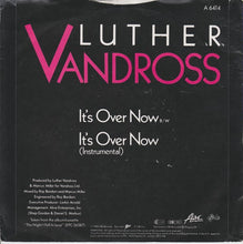 Load image into Gallery viewer, Luther Vandross : It's Over Now (7", Single)