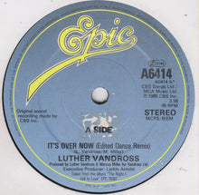 Load image into Gallery viewer, Luther Vandross : It's Over Now (7", Single)