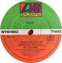 Load image into Gallery viewer, The J. Geils Band : Hotline (LP, Album)