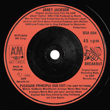 Load image into Gallery viewer, Janet Jackson : The Pleasure Principle (7", Single, Red)