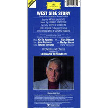 Load image into Gallery viewer, Leonard Bernstein, Kiri Te Kanawa, José Carreras, Tatiana Troyanos, Kurt Ollmann, Marilyn Horne : West Side Story. (2xCass)