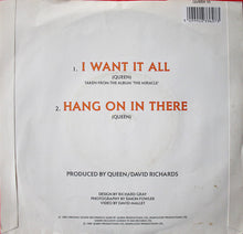 Load image into Gallery viewer, Queen : I Want It All (7", Single, Pap)