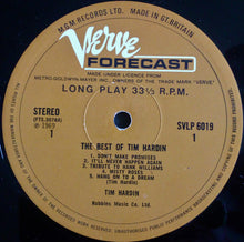 Load image into Gallery viewer, Tim Hardin : The Best Of Tim Hardin (LP, Comp)