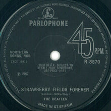 Load image into Gallery viewer, The Beatles : Strawberry Fields Forever / Penny Lane (7", Single, Mono, Sol)
