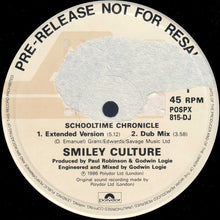 Load image into Gallery viewer, Smiley Culture : Schooltime Chronicle (12", Promo)