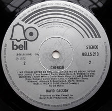 Load image into Gallery viewer, David Cassidy : Cherish (LP, Album)