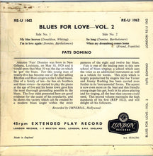 Load image into Gallery viewer, Fats Domino : Blues For Love -Vol. 2 (7", EP)