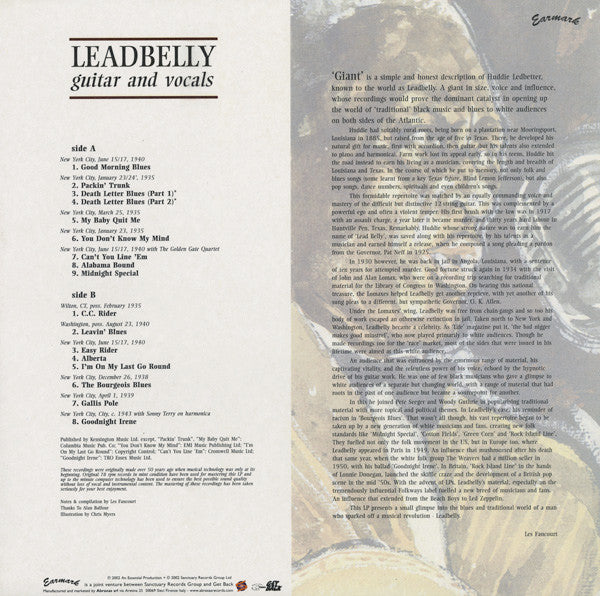 Buy Leadbelly Good Morning Blues The Essential Recordings Of