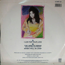 Load image into Gallery viewer, Natalie Cole : I Live For Your Love (12", Single)