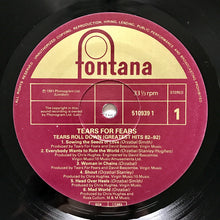 Load image into Gallery viewer, Tears For Fears : Tears Roll Down (Greatest Hits 82-92) (LP, Comp)
