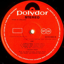 Load image into Gallery viewer, Crosby & Nash : Live (LP, Album)