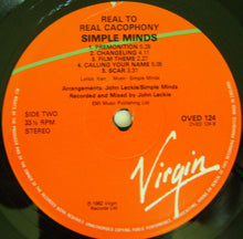 Load image into Gallery viewer, Simple Minds : Real To Real Cacophony (LP, Album, RE)