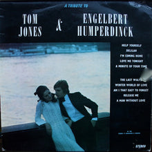 Load image into Gallery viewer, The Studio 77 Orchestra & Singers : A Tribute To Tom Jones And Engelbert Humperdinck (LP)