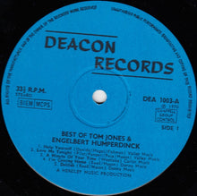 Load image into Gallery viewer, The Studio 77 Orchestra & Singers : A Tribute To Tom Jones And Engelbert Humperdinck (LP)