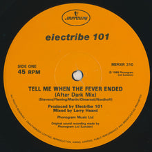 Load image into Gallery viewer, Electribe 101 : Tell Me When The Fever Ended (Remix) (12")