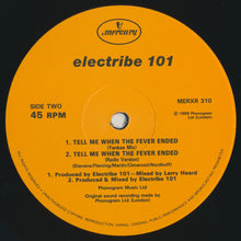 Load image into Gallery viewer, Electribe 101 : Tell Me When The Fever Ended (Remix) (12")