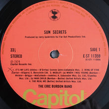 Load image into Gallery viewer, Eric Burdon Band : Sun Secrets (LP, Album)