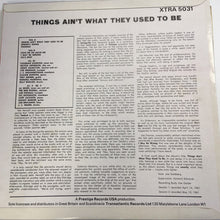 Load image into Gallery viewer, Coleman Hawkins : Things Ain't What They Used To Be (LP, Mono)